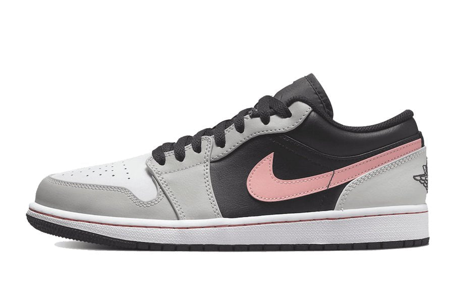 Air Jordan 1 Low Black Grey Pink Valued