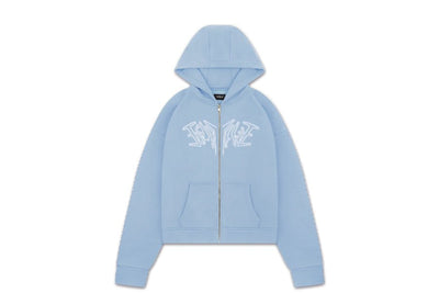 Ein beliebter 45KEYS Zip Hoodie Babyblue. - Valued