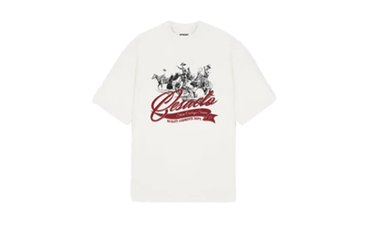 Ein beliebter Cesa Cowboy T - Shirt White. - Valued