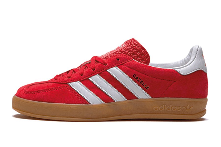 adidas gazelle silver green womens adidas Originals Gazelle Olympics - Sneaker in Rot
