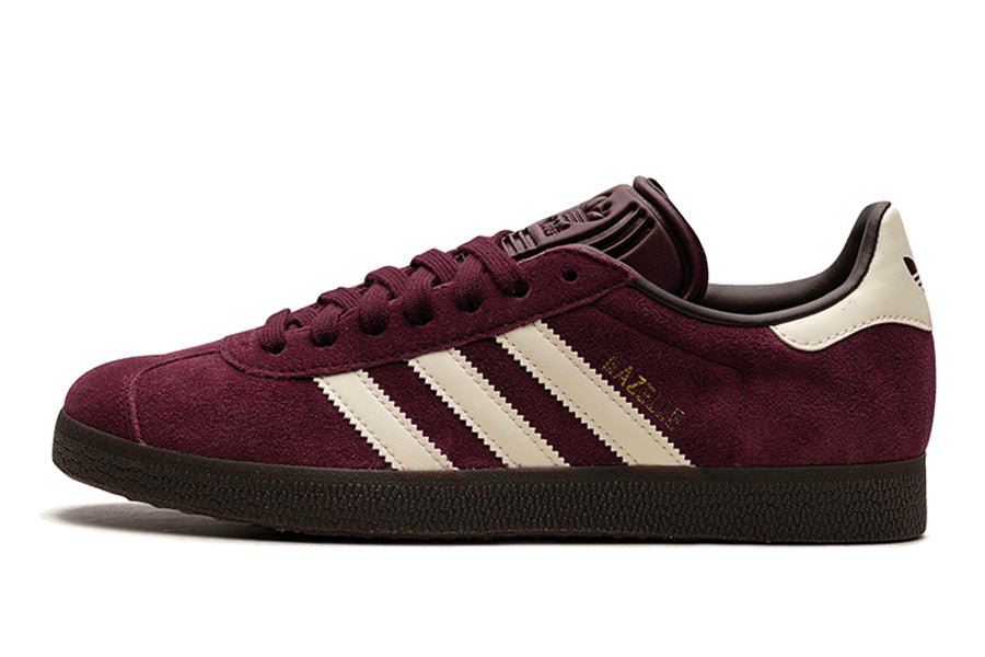Adidas Gazelle Maroon Chalk White