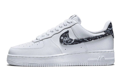 Nike Air Force 1 Low Essential White Black Paisley - Valued