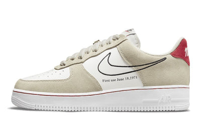 Nike Air Force 1 Low First Use Light Sail Red - Valued