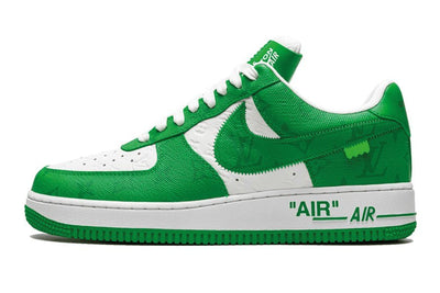 Nike Air Force 1 Low Louis Vuitton White Green - Valued
