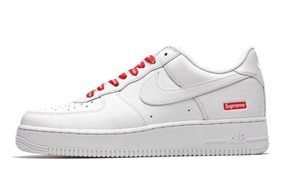 Nike Air Force 1 Low Supreme White - Valued