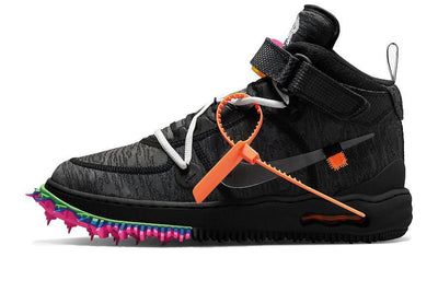 Nike Air Force 1 Mid Off White Clear Black - Valued