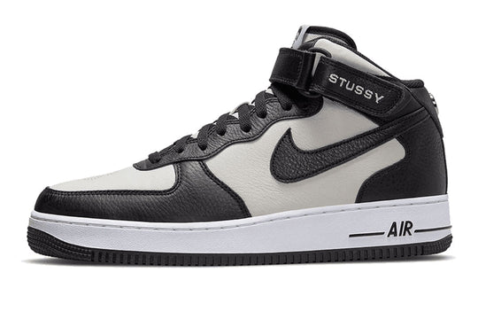 Nike Air Force 1 Mid Stussy Grey Black Valued