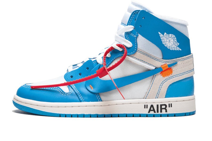 Air Jordan 1 High Off White University Blue Valued