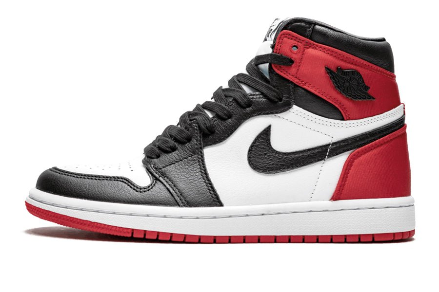 Air Jordan 1 High Satin Black Toe Valued