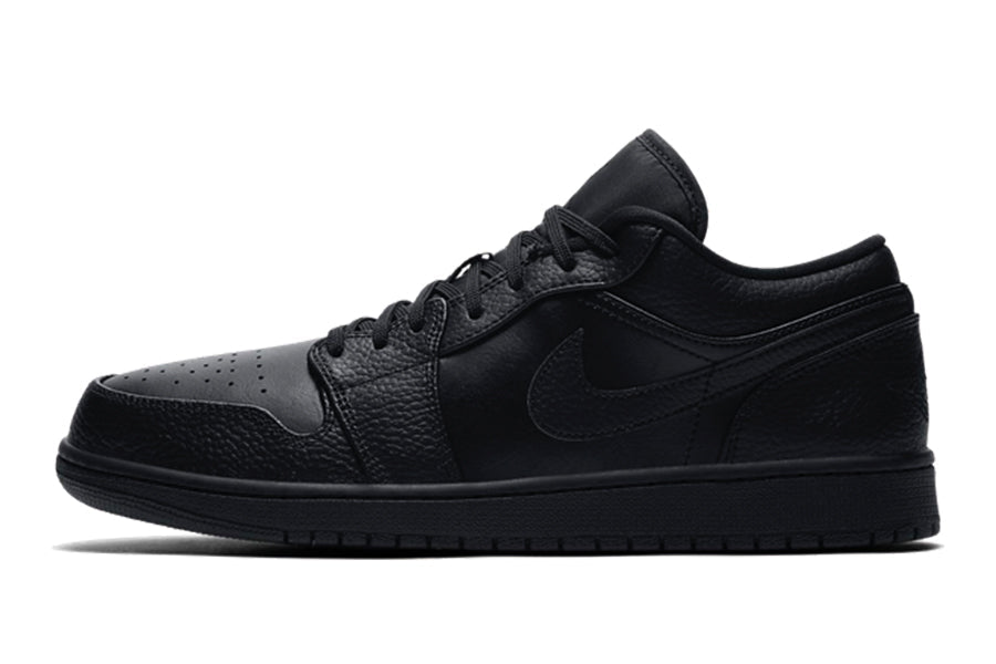 Air Jordan 1 Low Triple Black Valued