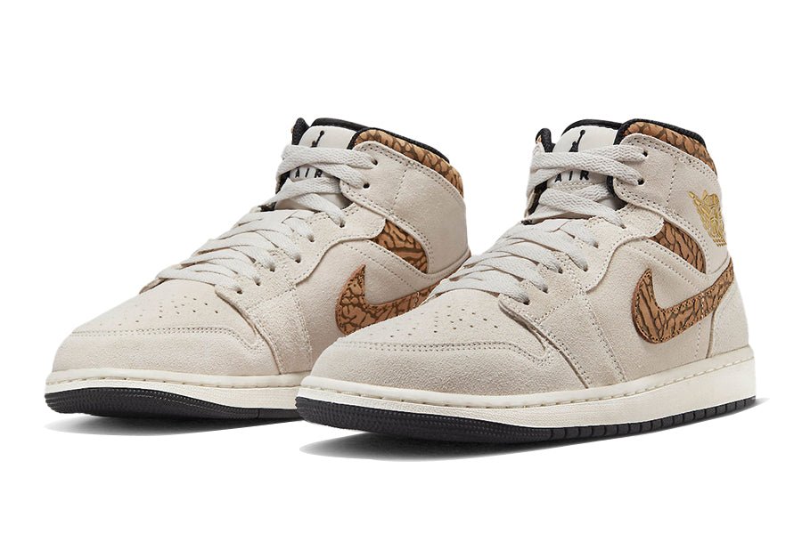 Jordan 1 white brown best sale