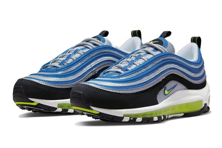 Air max 97 blue and green hot sale