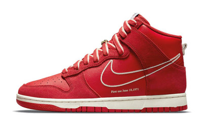 Nike Dunk High First Use University Red - Valued