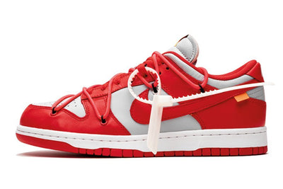 Nike Dunk Low Off White University Red - Valued