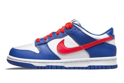 Nike Dunk Low White Royal Red - Valued