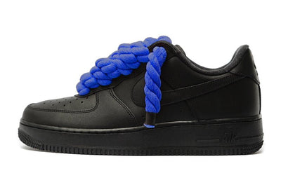 Nike Air Force 1 Low '07 Black Rope Force Blue - Valued
