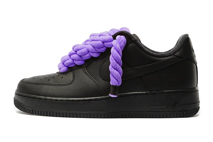 Air Force 1 Low 07 Black Rope Force Purple