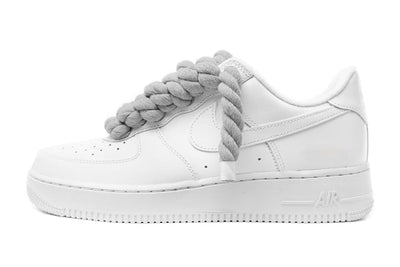 Ein beliebter Nike Air Force 1 Low '07 White Rope Force Grey. - Valued