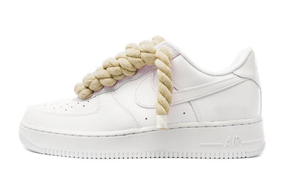 Ein beliebter Nike Air Force 1 Low '07 White Rope Force Latte. - Valued