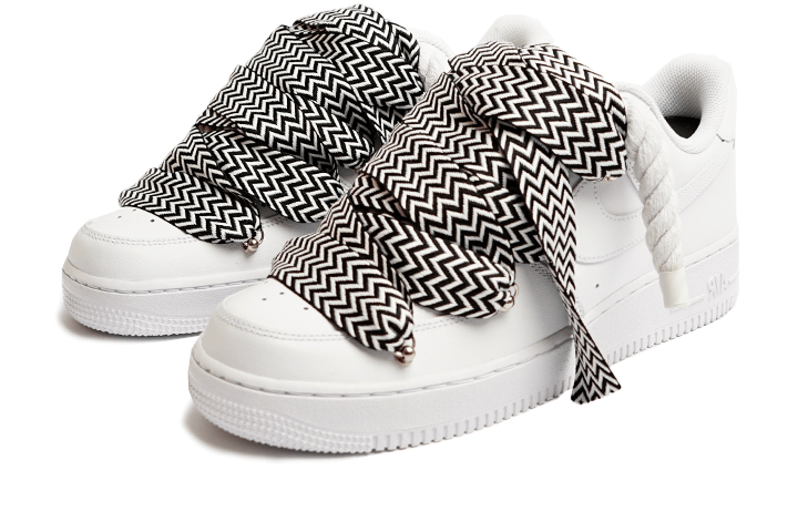 Nike Air Force 1 Low '07 White Rope Lavin Monochrom - Valued