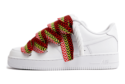 Ein beliebter Nike Air Force 1 Low '07 White Rope Lanvin Red. - Valued
