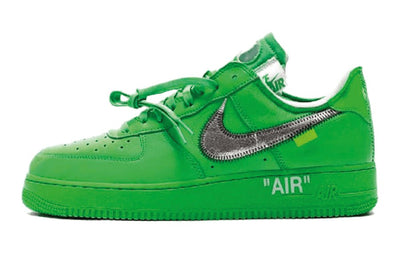 Ein beliebter Nike Air Force 1 Low Off-White Light Green Spark. - Valued